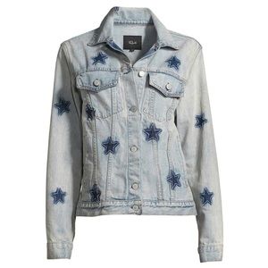 Rails Knox Denim Jean Jacket in Medium Stars Wash